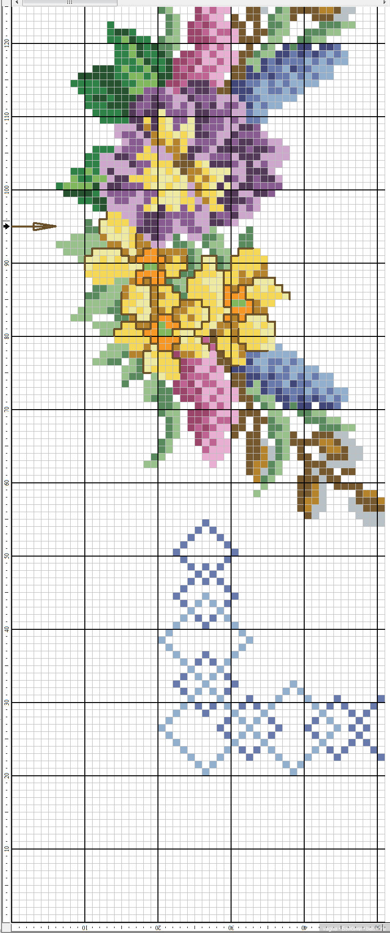 Скатерти и салфетки крестиком