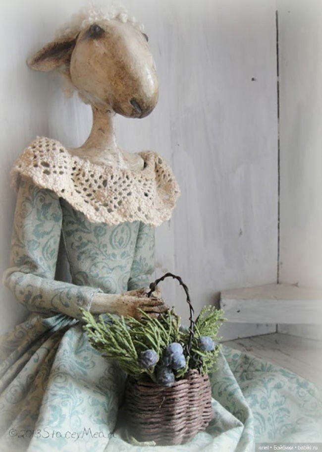 Текстильные куклы от Стейси Мид (Stacey Mead) (фото 6)