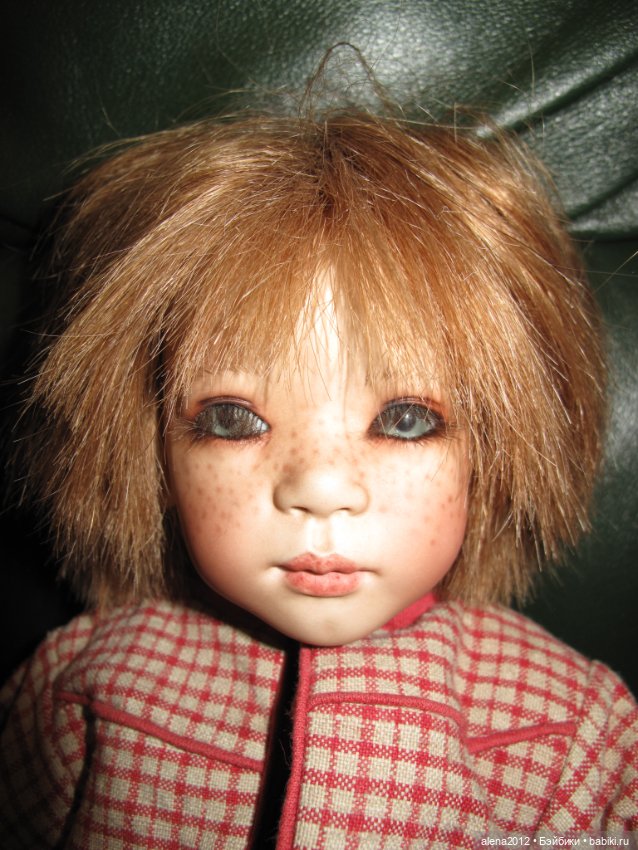 Союз рыжих. Rikki и Nikki из фарфора от Annette Himstedt (фото 3)