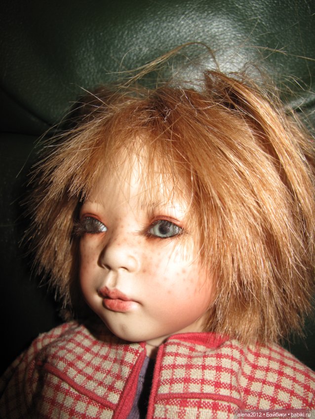 Союз рыжих. Rikki и Nikki из фарфора от Annette Himstedt (фото 6)