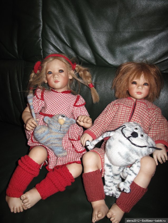 Союз рыжих. Rikki и Nikki из фарфора от Annette Himstedt (фото 4)