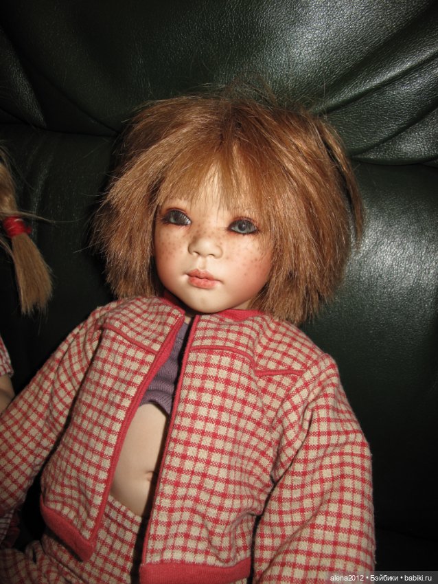 Союз рыжих. Rikki и Nikki из фарфора от Annette Himstedt (фото 5)