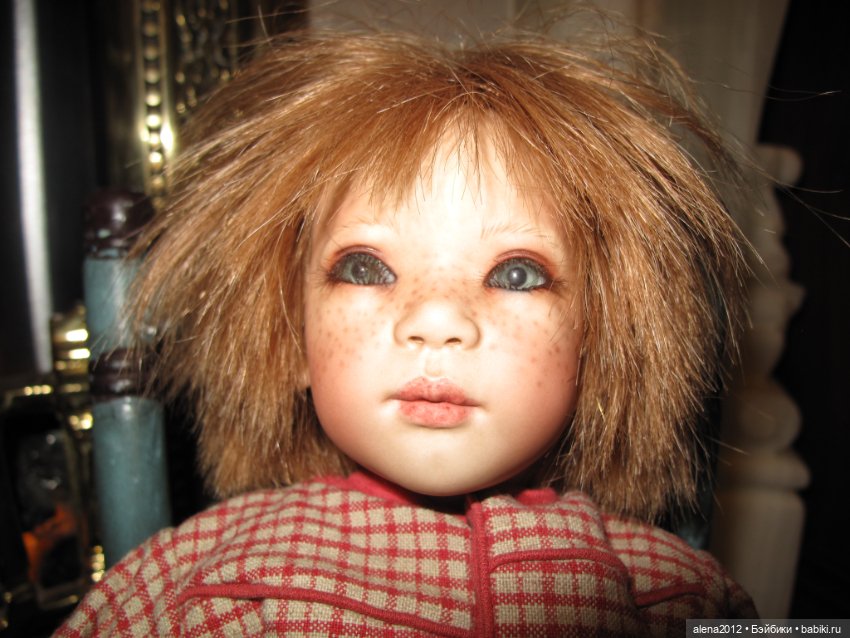 Союз рыжих. Rikki и Nikki из фарфора от Annette Himstedt