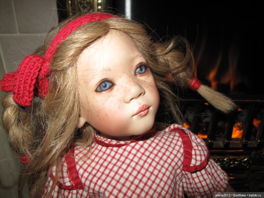 Союз рыжих. Rikki и Nikki из фарфора от Annette Himstedt