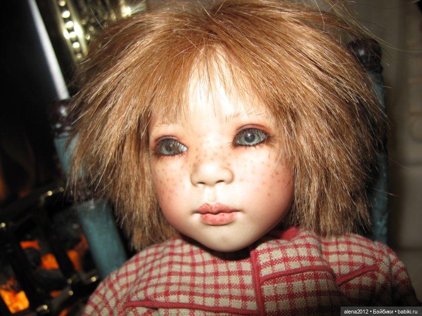 Союз рыжих. Rikki и Nikki из фарфора от Annette Himstedt