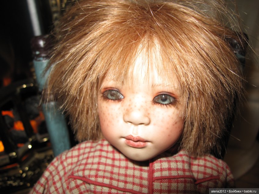 Союз рыжих. Rikki и Nikki из фарфора от Annette Himstedt