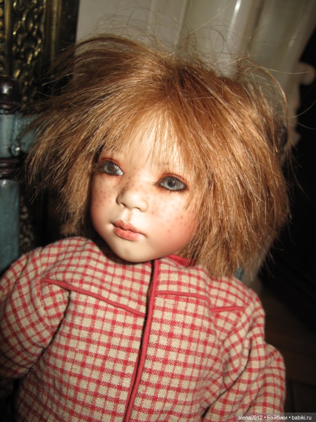 Союз рыжих. Rikki и Nikki из фарфора от Annette Himstedt