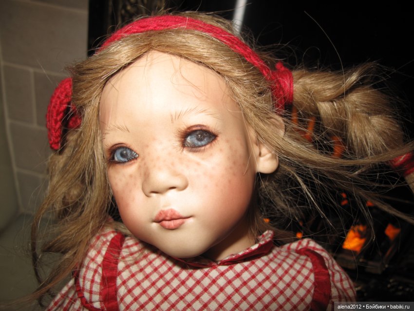 Союз рыжих. Rikki и Nikki из фарфора от Annette Himstedt