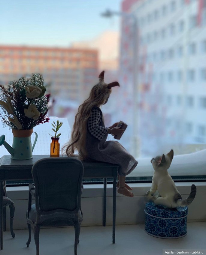 Уренгойские окна — Домашние фото авторских кукол: личные коллекции