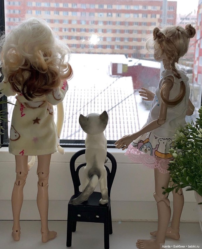 Уренгойские окна — Домашние фото авторских кукол: личные коллекции