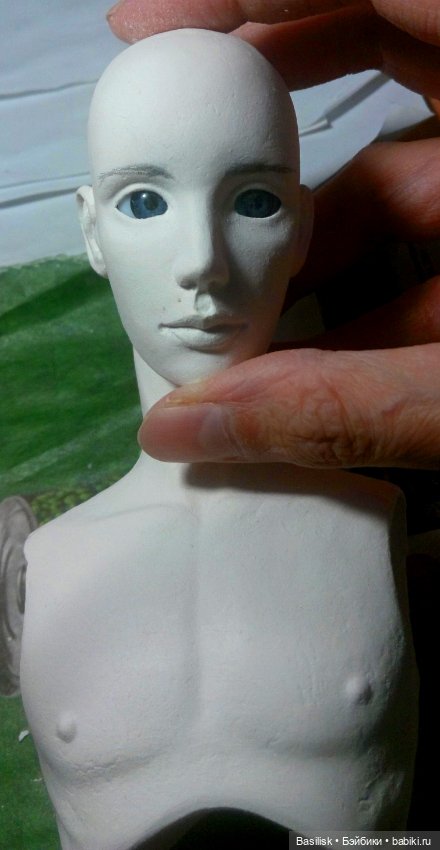 Первая отминка — Авторские шарнирные куклы своими руками: лепка