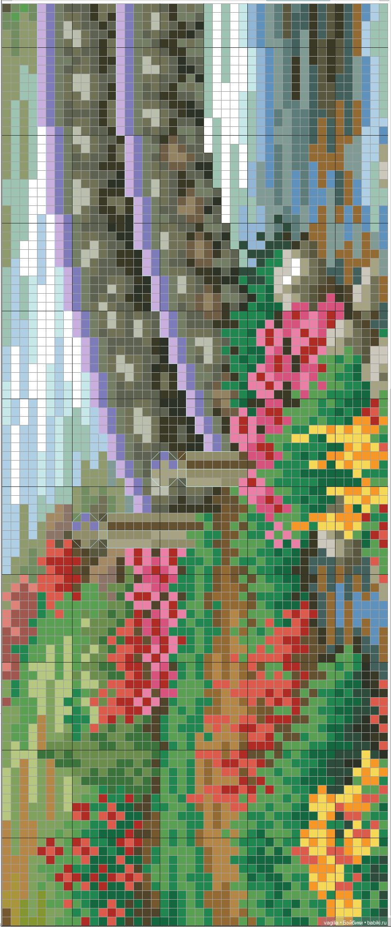 Уютные уголки на природе крестиком (фото 6)