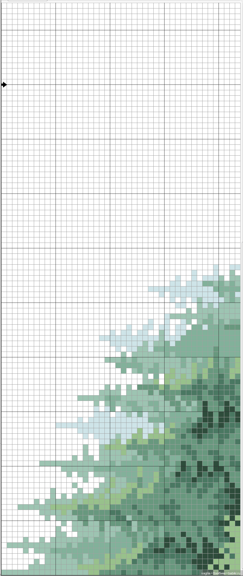 Уютные уголки на природе крестиком (фото 2)