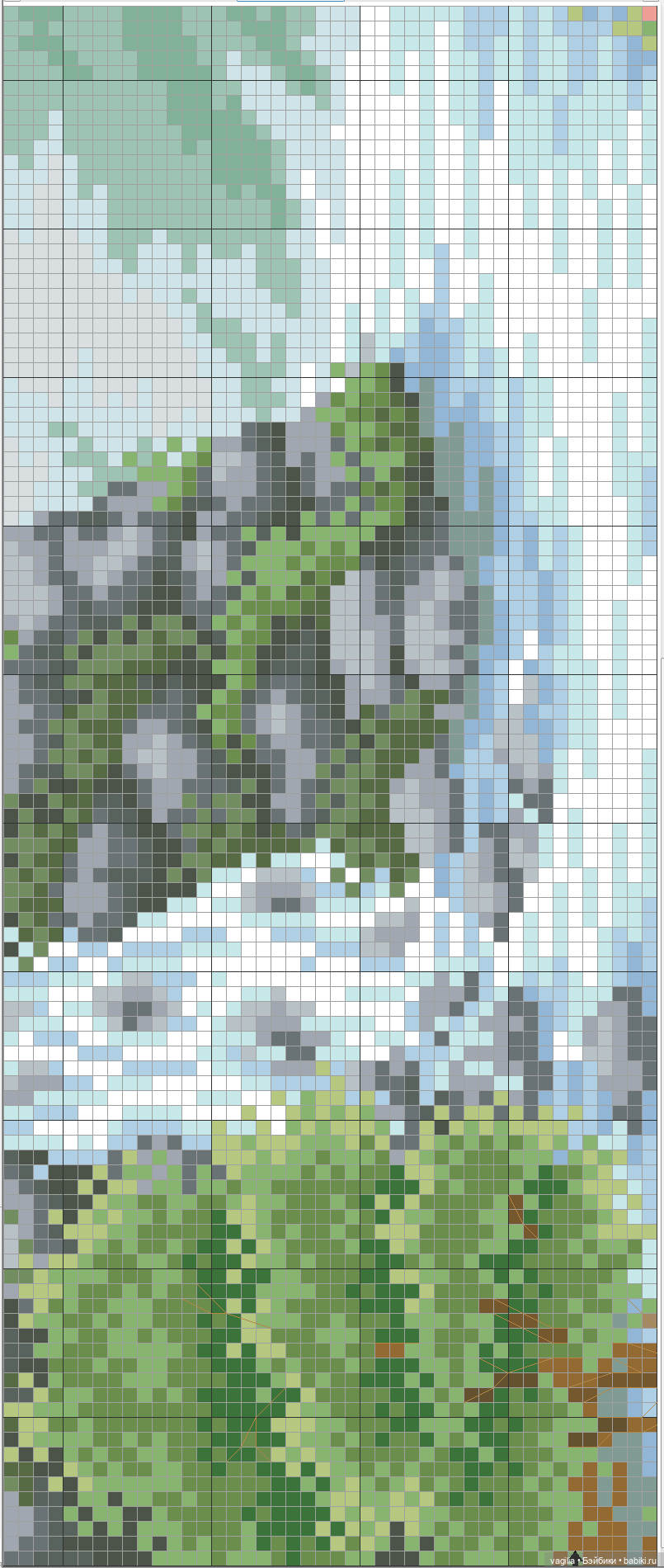 Уютные уголки на природе крестиком (фото 4)