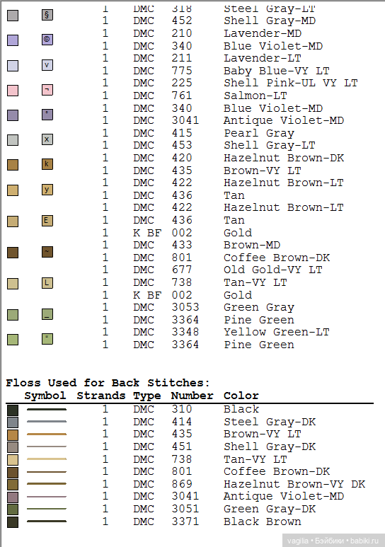Сезонные лошадки крестиком