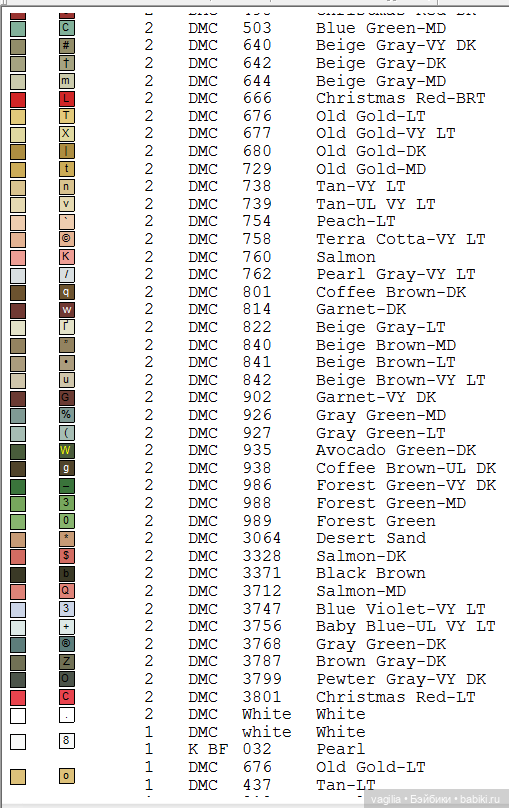Сезонные лошадки крестиком