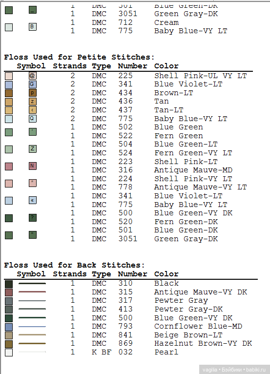 Сезонные лошадки крестиком