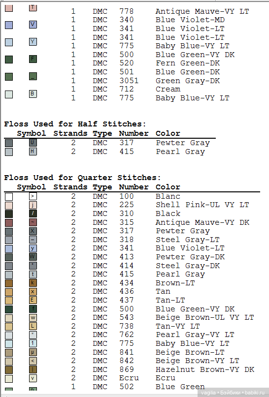 Сезонные лошадки крестиком