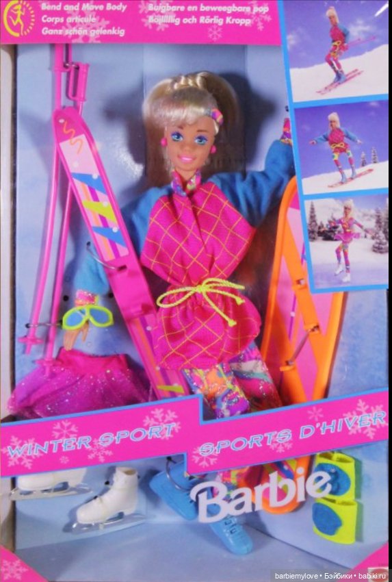 Барби в Спорте — Куклы Barbie (Барби): Looks