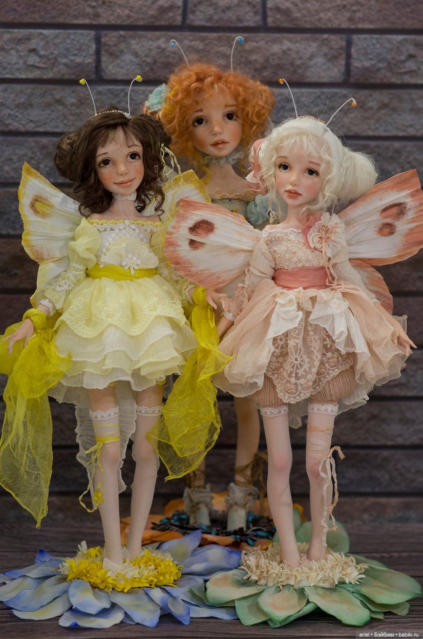 Прелестные куклы от Нины Борминой