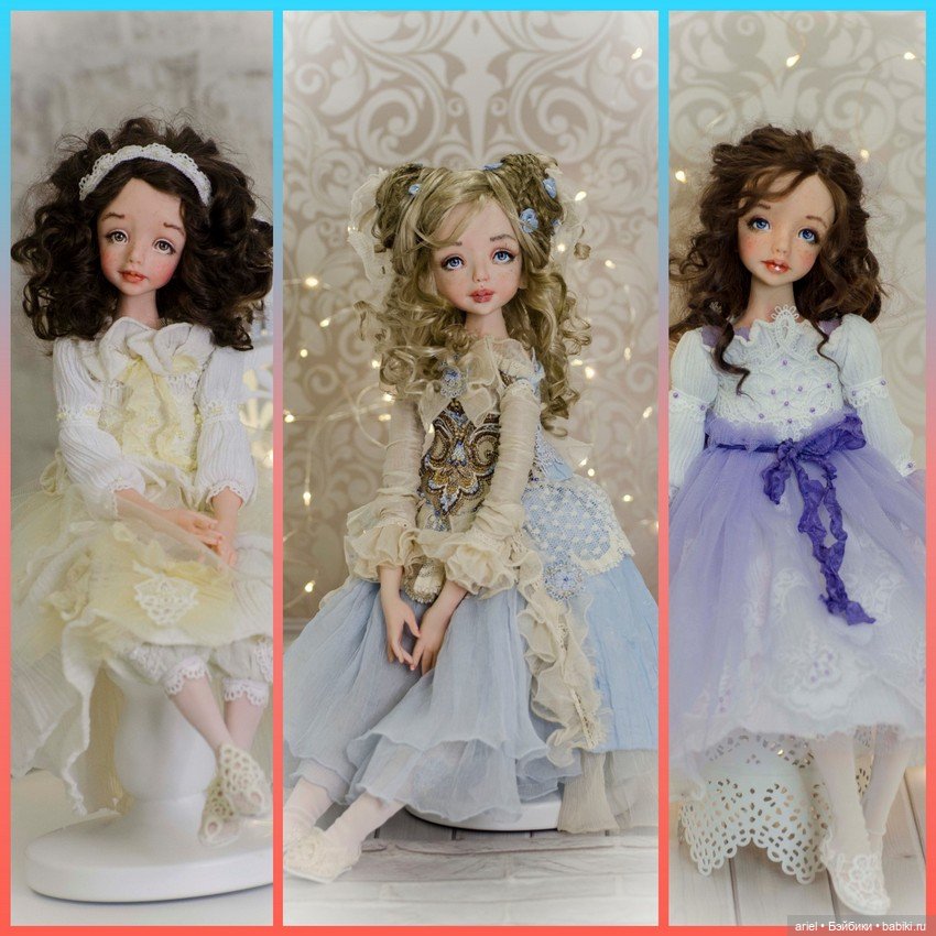 Прелестные куклы от Нины Борминой (фото 7)