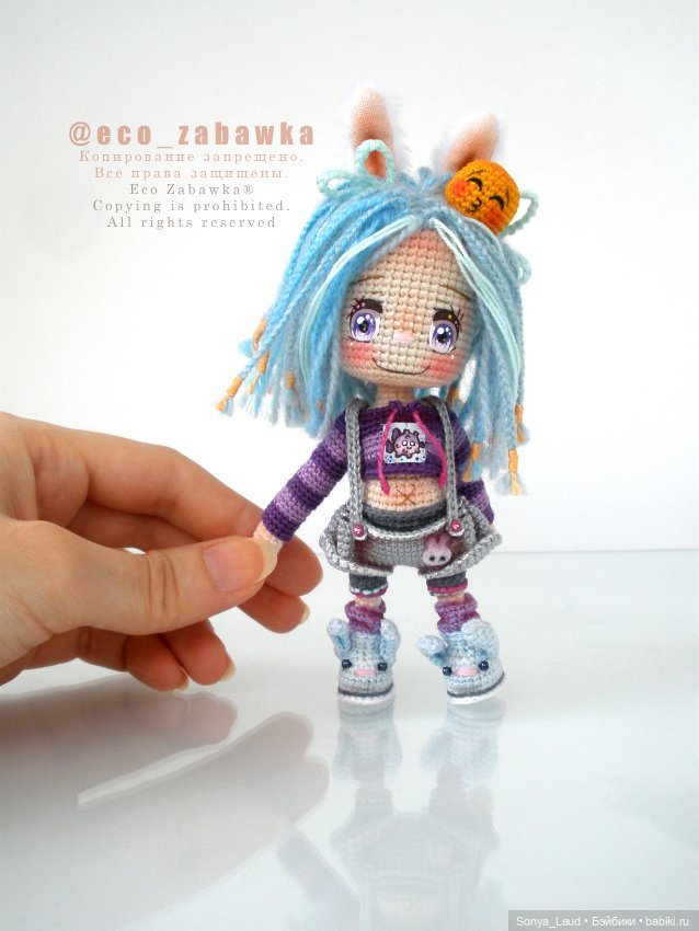 Вязанные куклы автора Eco Zabawka (Katerina Lukashuk) / Author's crocheted dolls by Eco Zabawka (Katerina Lukashuk)