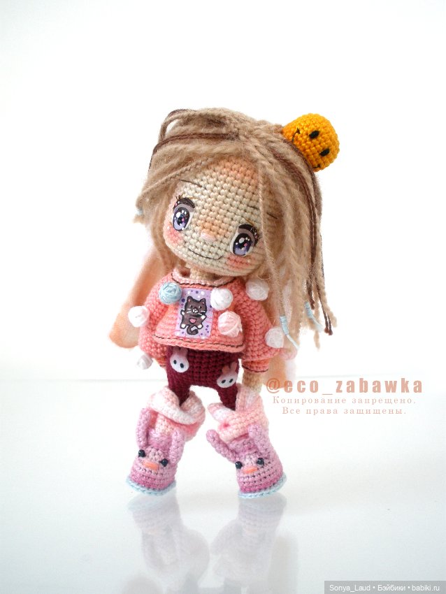 Вязанные куклы автора Eco Zabawka (Katerina Lukashuk) / Author's crocheted dolls by Eco Zabawka (Katerina Lukashuk)