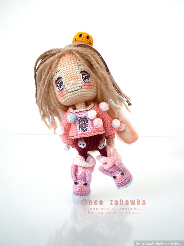 Вязанные куклы автора Eco Zabawka (Katerina Lukashuk) / Author's crocheted dolls by Eco Zabawka (Katerina Lukashuk)