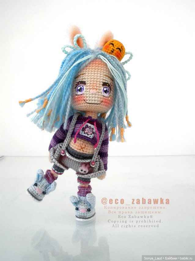 Вязанные куклы автора Eco Zabawka (Katerina Lukashuk) / Author's crocheted dolls by Eco Zabawka (Katerina Lukashuk)