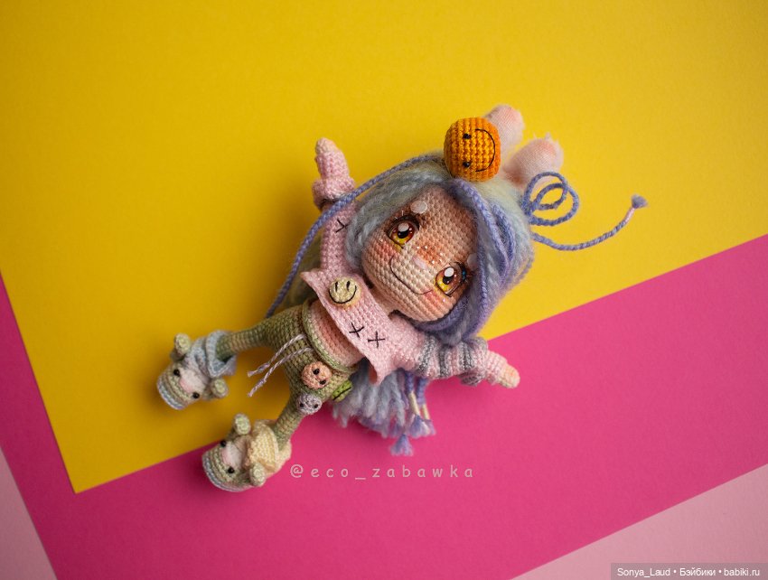 Вязанные куклы автора Eco Zabawka (Katerina Lukashuk) / Author's crocheted dolls by Eco Zabawka (Katerina Lukashuk)