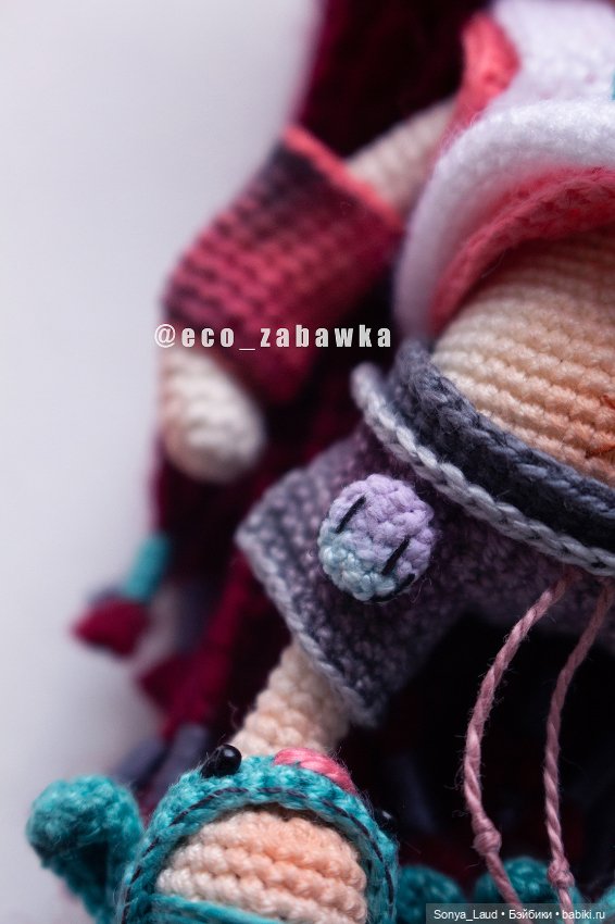 Вязанные куклы автора Eco Zabawka (Katerina Lukashuk) / Author's crocheted dolls by Eco Zabawka (Katerina Lukashuk) (фото 3)