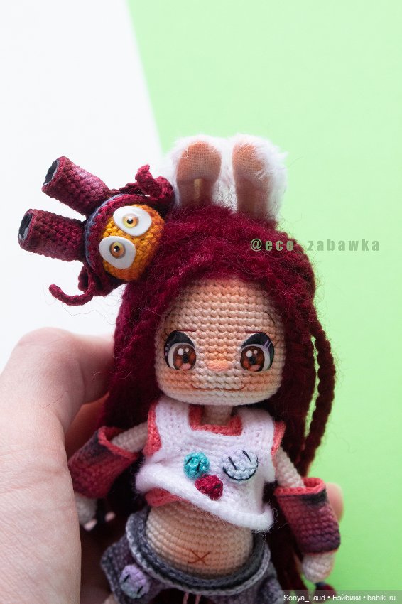 Вязанные куклы автора Eco Zabawka (Katerina Lukashuk) / Author's crocheted dolls by Eco Zabawka (Katerina Lukashuk) (фото 2)