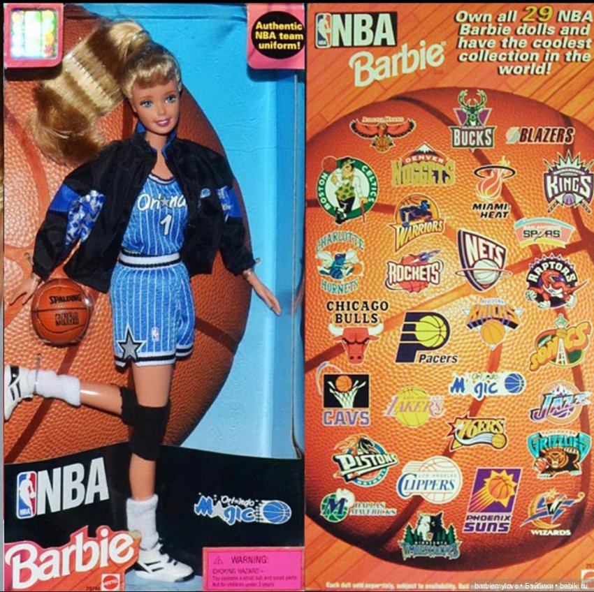 Барби в Спорте — Куклы Barbie (Барби): Looks