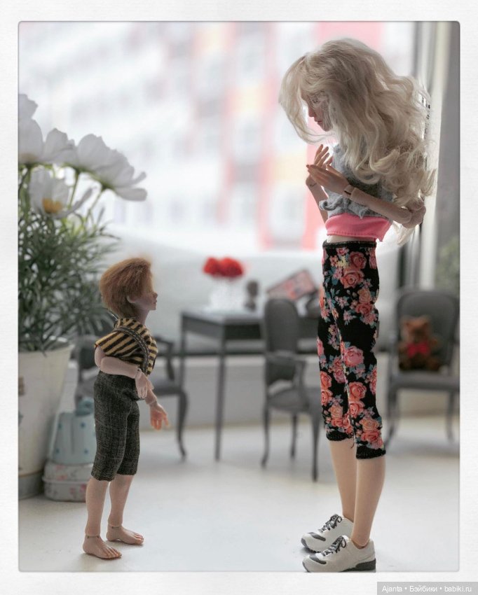 Уренгойские окна — Домашние фото авторских кукол: личные коллекции