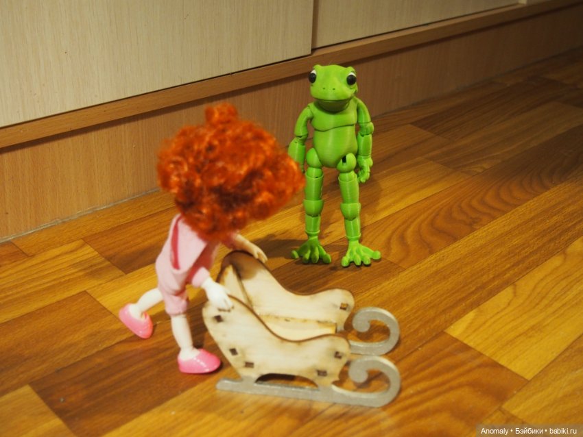 Ну вот, я же говорила. Солнышко нашёл санки (фото 2)