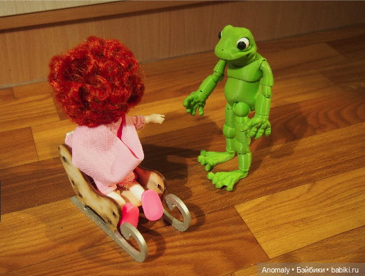 Ну вот, я же говорила. Солнышко нашёл санки (фото 3)