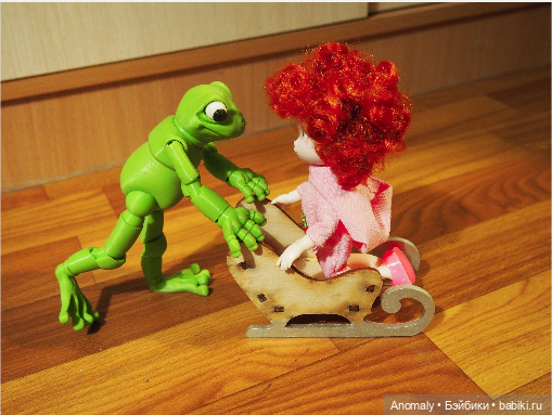 Ну вот, я же говорила. Солнышко нашёл санки (фото 4)