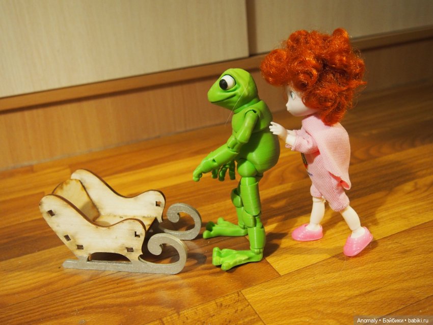 Ну вот, я же говорила. Солнышко нашёл санки (фото 5)