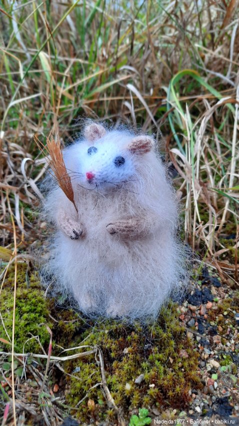 Новая работа хомячки — Вязаные игрушки и амигуруми: крючком