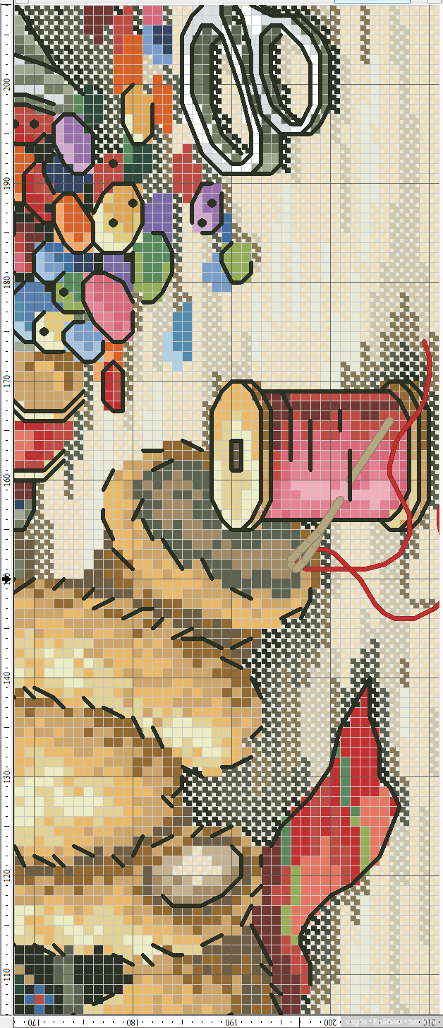 Мишка Тедди крестиком — Схемы вышивки крестом: фото узоров