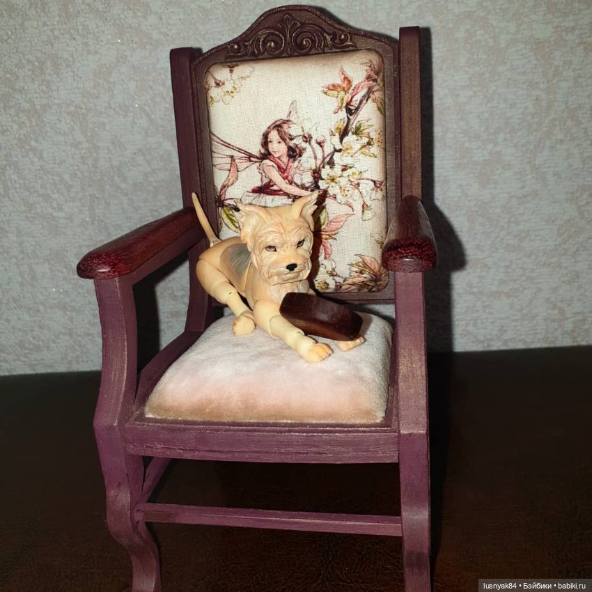 Новое кресло — Мебель для кукол и домиков: фото (фото 3)