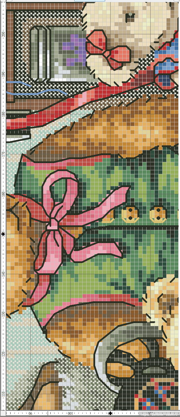 Мишка Тедди крестиком — Схемы вышивки крестом: фото узоров