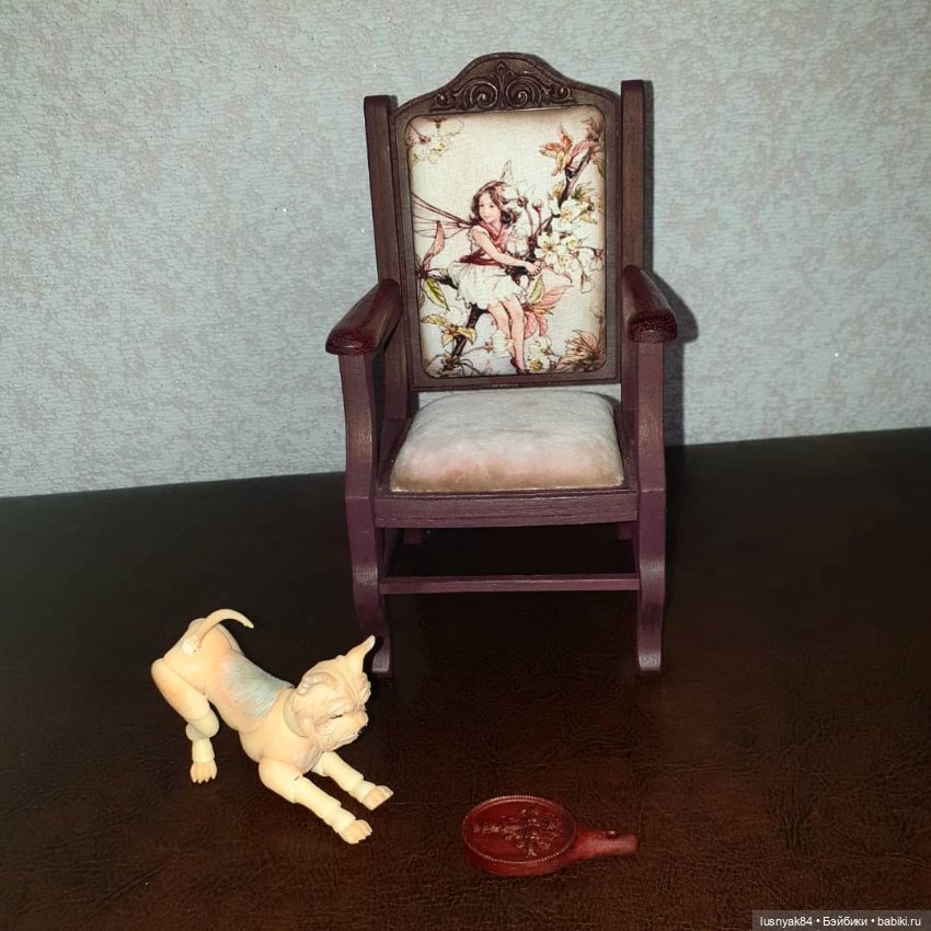 Новое кресло — Мебель для кукол и домиков: фото (фото 5)