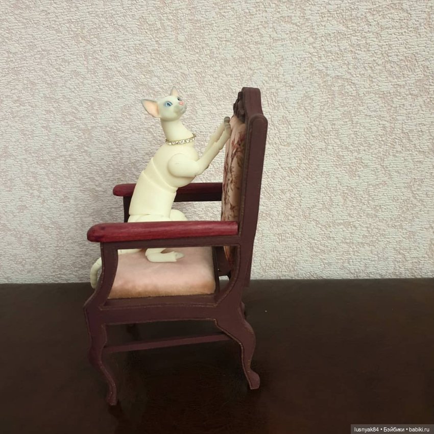 Новое кресло — Мебель для кукол и домиков: фото (фото 9)
