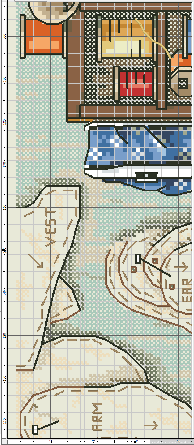 Мишка Тедди крестиком — Схемы вышивки крестом: фото узоров