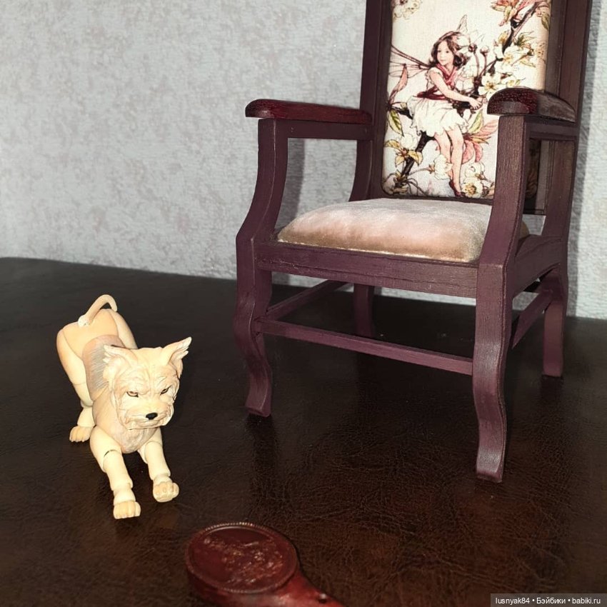 Новое кресло — Мебель для кукол и домиков: фото (фото 4)