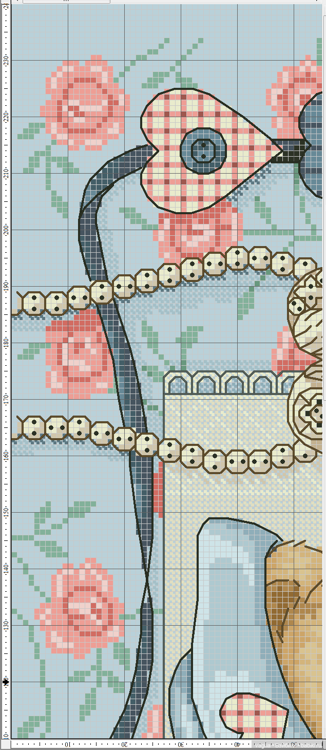 Детская вышивка крестиком