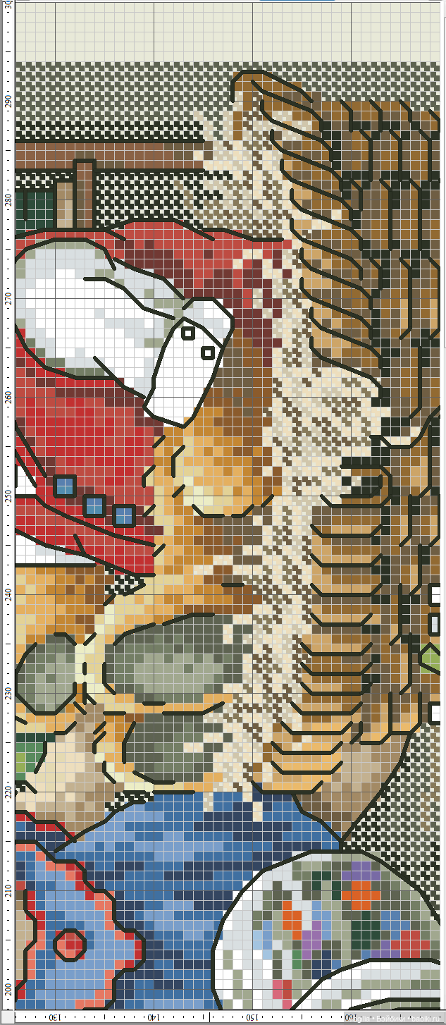 Мишка Тедди крестиком — Схемы вышивки крестом: фото узоров