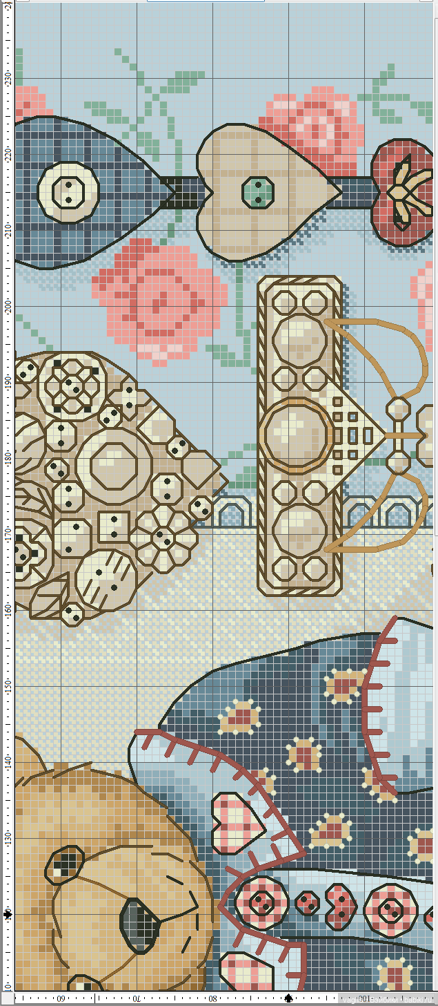 Детская вышивка крестиком