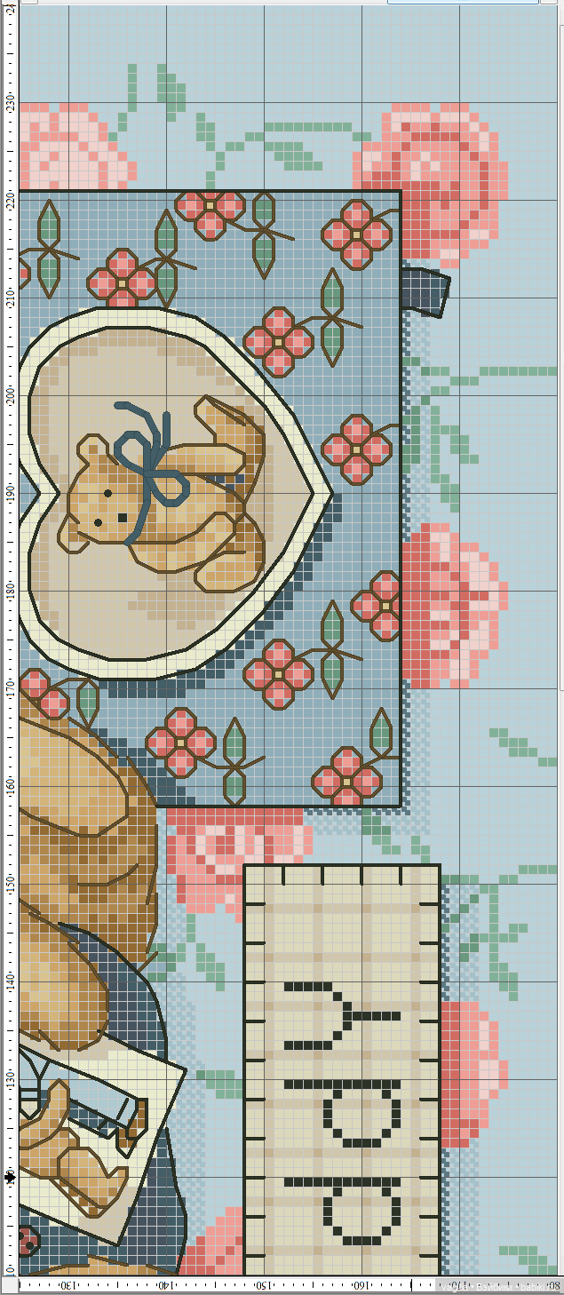 Детская вышивка крестиком